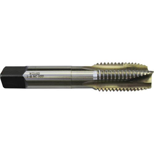 Taraud machine &agrave; cannelure spirale Bright Wizard, Filet de 3/8"-16, 2-15/16" l Les Fournitures Industrielles Méga