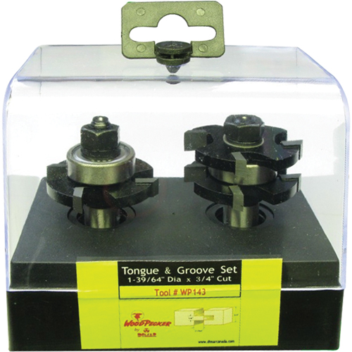 4-Flute, Tongue &amp Groove Sets Les Fournitures Industrielles Méga
