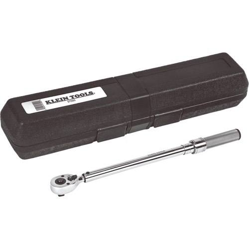 Torque Wrench, Click, 3/8" Square Drive, 10-100 ft-lb/13.6-135.6 Nm Les Fournitures Industrielles Méga