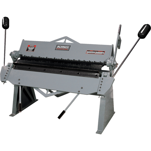 Floor Model Box & Pan Brakes, 24" W x 65" L x 48" H Les Fournitures Industrielles Méga