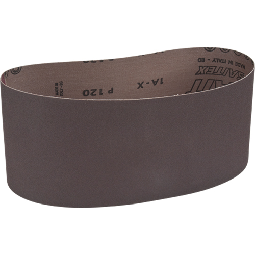 Portable Abrasive Belt, 4" W x 24" L, Aluminum Oxide, 120 Grit Les Fournitures Industrielles Méga