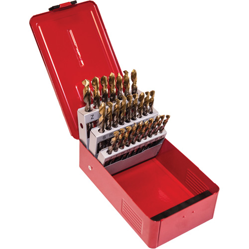 Jobber Drill Set, 26 Pieces, High Speed Steel Les Fournitures Industrielles Méga