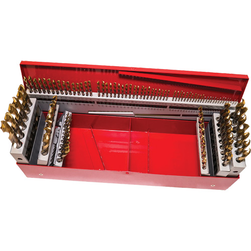 Jobber Drill Set, 115 Pieces, High Speed Steel Les Fournitures Industrielles Méga