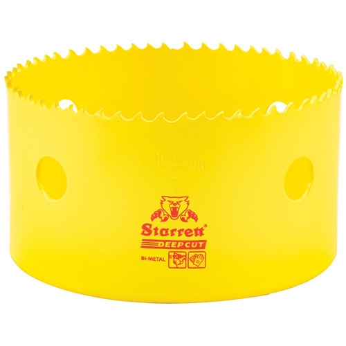 Bi-Metal Holesaw - 4", 4", 2" Depth of Cut, Bi-Metal Les Fournitures Industrielles Méga