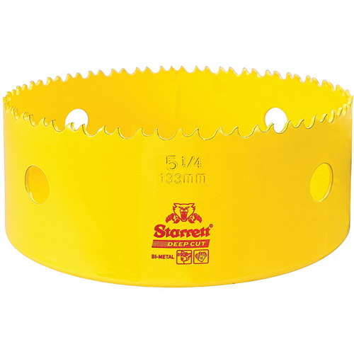 Bi-Metal Holesaw - 5-1/4", 5-1/4", 2" Depth of Cut, Bi-Metal Les Fournitures Industrielles Méga