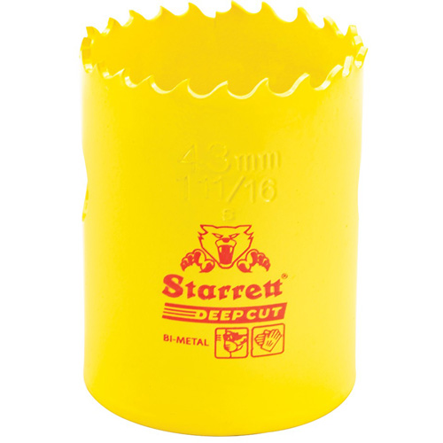 Bi-Metal Holesaw - 1-11/1, 1-11/16", 2" Depth of Cut, Bi-Metal Les Fournitures Industrielles Méga