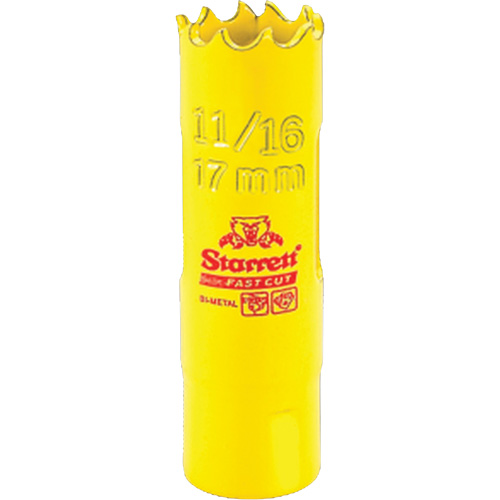 Bi-Metal Holesaw - 11/16", 11/16", 1-5/8" Depth of Cut, Bi-Metal Les Fournitures Industrielles Méga