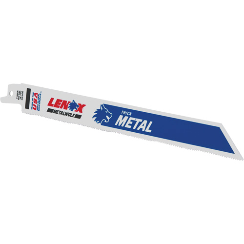 Lames de scie alternative pour le m&eacute;tal, Bim&eacute;tal, 14 Dents par pouce, 9" lo x 3/4" la Les Fournitures Industrielles Méga