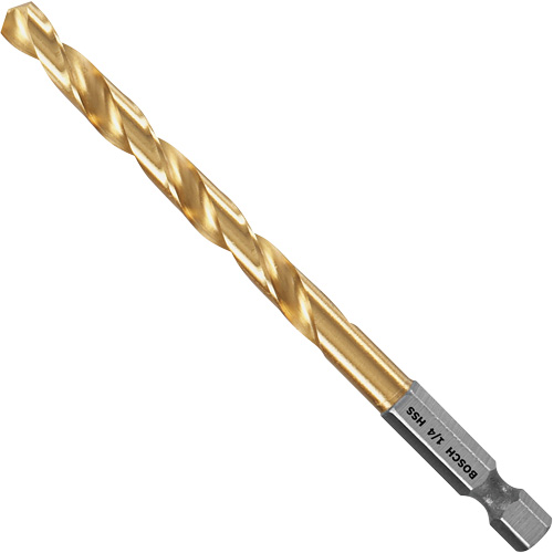 Impact Tough Drill Bit, High Speed Steel, 3" Flute, 135° Point Les Fournitures Industrielles Méga