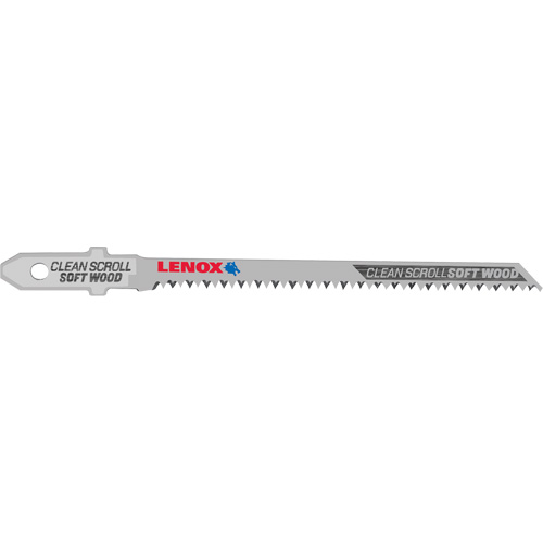 Lames de scie sauteuse pour coupe propre, Bim&eacute;tal, Tige en T, 3-1/2" lo, 20 dents par pouce Les Fournitures Industrielles Méga