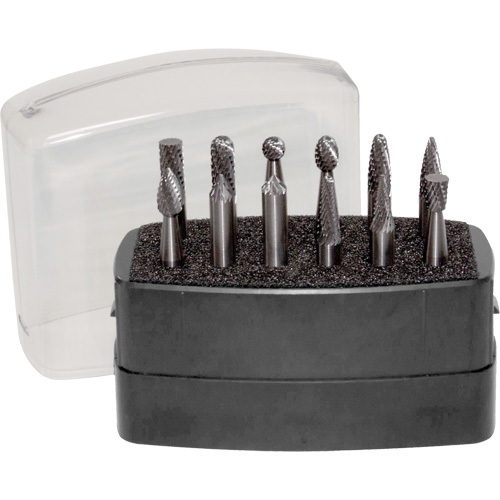 Double Cut Rotary Burr Set, 12 Pieces Les Fournitures Industrielles Méga