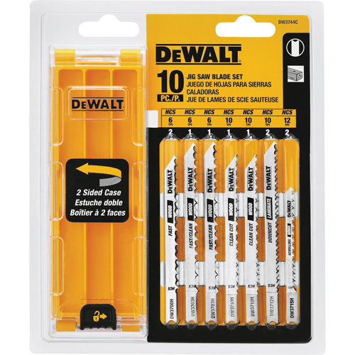 U-Shank Jigsaw Blade Set with Case Les Fournitures Industrielles Méga