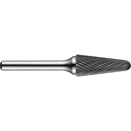 Double-Cut Rotary Burr, SL-50, 5/8" Dia., 1/4" Shank, 1-3/16" Depth of Cut Les Fournitures Industrielles Méga