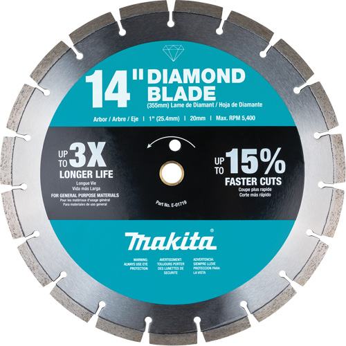 Segmented Rim Diamond Blade Les Fournitures Industrielles Méga