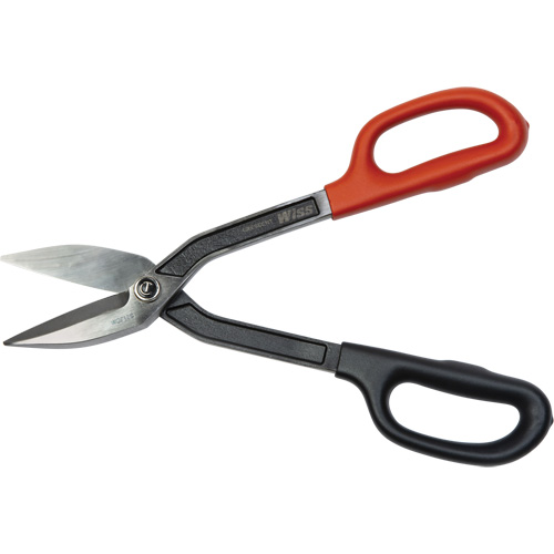Cisaille de ferblantier, Longueur de coupe de 2-3/4", Coupe Droit Les Fournitures Industrielles Méga
