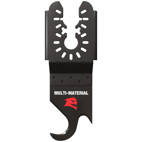Universal Fit High Carbon Steel 1-1/4" Oscillating Hook Knife Les Fournitures Industrielles Méga