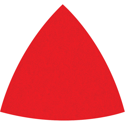 80-Grit Hook & Lock 3-1/8" Triangular Detail Sanding Sheets Les Fournitures Industrielles Méga