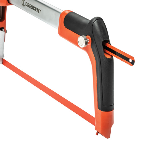 Fast Tension Hacksaw with Dual Material Handle, 12", Ergonomic Handle Les Fournitures Industrielles Méga