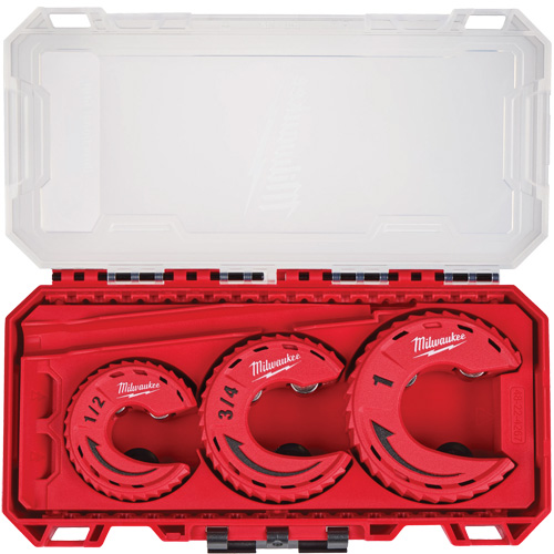 3-Piece Close Quarters Tubing Cutter Set, 1/2"/3/4"/1" Capacity Les Fournitures Industrielles Méga