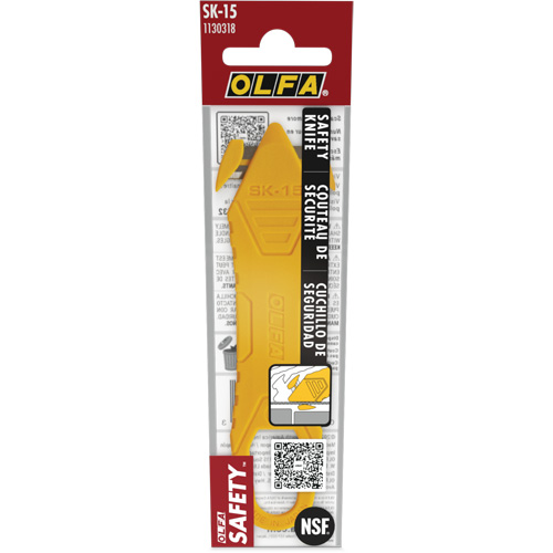 Disposable Concealed Blade Safety Knife Les Fournitures Industrielles Méga