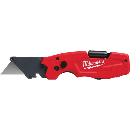 FASTBACK 6-in-1 Folding Utility Knife, 8-3/4" L, 6 Functions, 1 lbs. Les Fournitures Industrielles Méga
