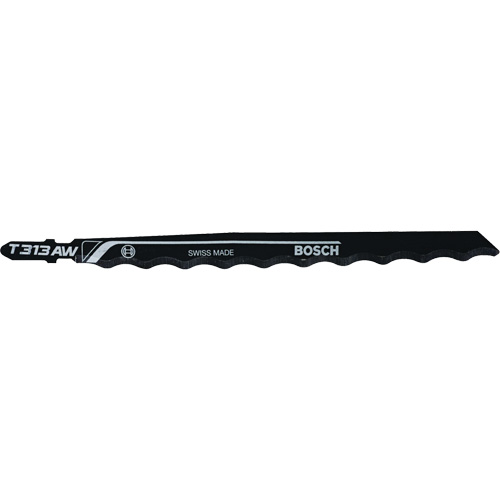 Knife Edge Jig Saw Blade for Soft Materials, High-Carbon Steel, T-Shank, 6" L Les Fournitures Industrielles Méga