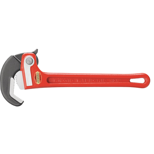 Cl&eacute; &agrave; tuyau RapidGrip, Cap des m&acirc;choires 1", Longueur 10" Les Fournitures Industrielles Méga