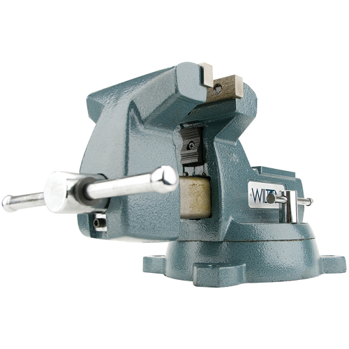 Mechanic's Vises, 6" Jaw Width, 4-1/8" Throat Depth Les Fournitures Industrielles Méga