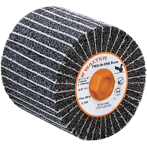 Tambour de finition Two-In-One, 4" la Les Fournitures Industrielles Méga