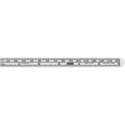 R&egrave;gle flexible de pr&eacute;cision &eacute;conomique, 6-1/2" lo, Acier Les Fournitures Industrielles Méga