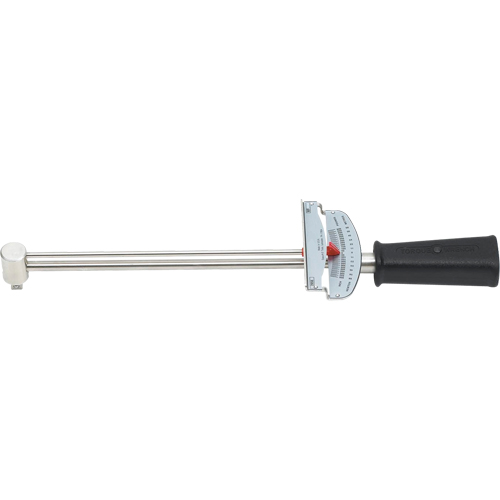 Beam Torque Wrench, Click, 1/4" Square Drive, 0 - 80 in-lbs. Les Fournitures Industrielles Méga