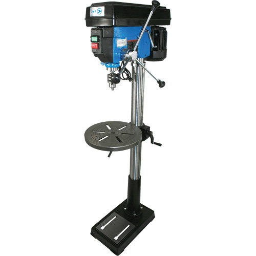 16-Speed Floor Drill Press, 17", 5/8" Chuck, 3380 RPM Les Fournitures Industrielles Méga