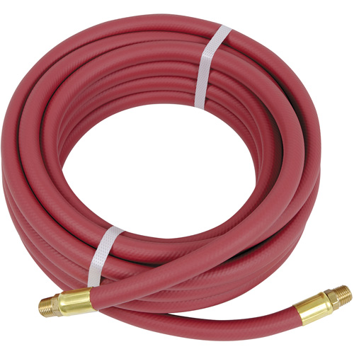 Boyau pneumatique robuste, Air, PVC, 3/8" dia. x 25', 300 psi, 3/8" NPT Les Fournitures Industrielles Méga