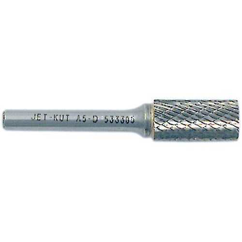 Fraise cylindrique JET-KUT, 1/4" Dia., 1/4" Tige, 5/8" Prof. de la coupe Les Fournitures Industrielles Méga