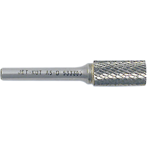 Fraise cylindrique, 5/8" Dia., 1/4" Tige, 1" Prof. de la coupe Les Fournitures Industrielles Méga