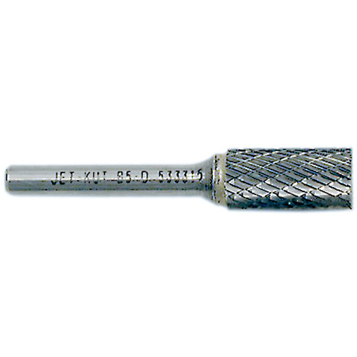 Fraise cylindrique sans extr&eacute;mit&eacute; de coupe, 1/2" Dia., 1/4" Tige, 1" Prof. de la coupe Les Fournitures Industrielles Méga