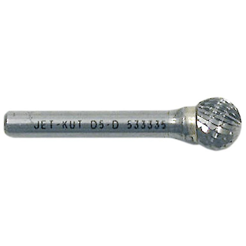 Fraise sph&eacute;rique, 1/2" dia., 1/4" Tige, 7/16" Prof. de la coupe Les Fournitures Industrielles Méga