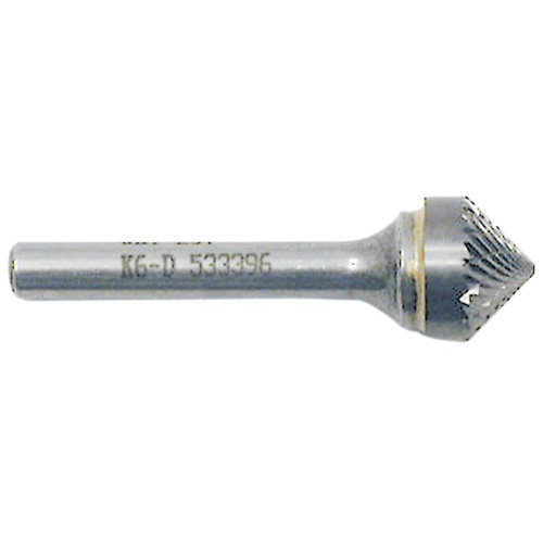 Cone Point Burr, 1/2" Dia., 1/4" Shank, 1/4" Depth of Cut Les Fournitures Industrielles Méga