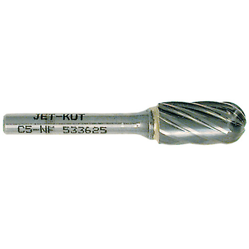 Fraise &agrave; bout sph&eacute;rique pour aluminium et mat&eacute;riaux non ferreux C5-NF JET-KUT, 1/2" dia. Les Fournitures Industrielles Méga