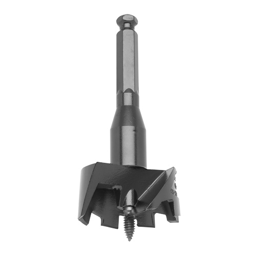 Foret standard &agrave; alimentation automatique robuste, 2-1/8", Longeur de 4-1/2", Tige 7/16" hexagonal Les Fournitures Industrielles Méga