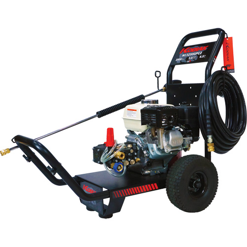 Medium-Duty Professional Pressure Washers, Gasoline, 2500 PSI, 3 GPM Les Fournitures Industrielles Méga