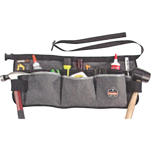 13-Pocket Waist Aprons, Canvas, Grey Les Fournitures Industrielles Méga