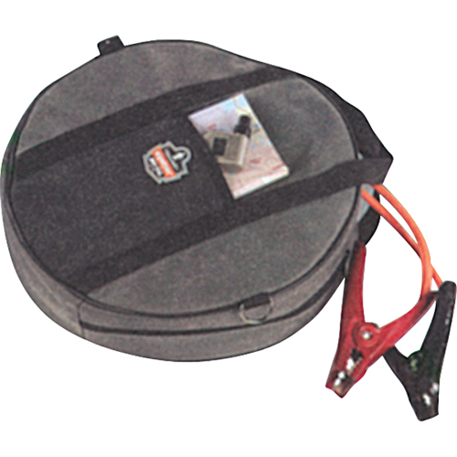 Cable Organizer, Polyester, 1 Pockets, Black Les Fournitures Industrielles Méga
