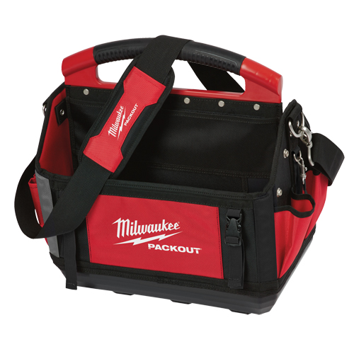 Fourre-tout Packout, Nylon balistique, 31 pochettes, Noir/Rouge Les Fournitures Industrielles Méga