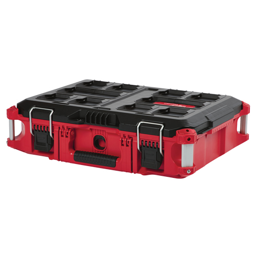 Boîte &agrave; outils Packout, 22" x 16" x 7", Noir/Rouge Les Fournitures Industrielles Méga