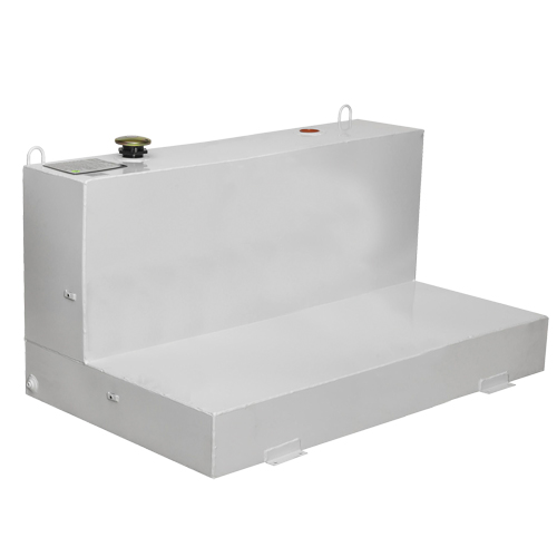Steel Fuel Transfer Tank, Steel, 100 Gal. Capacity, White Les Fournitures Industrielles Méga
