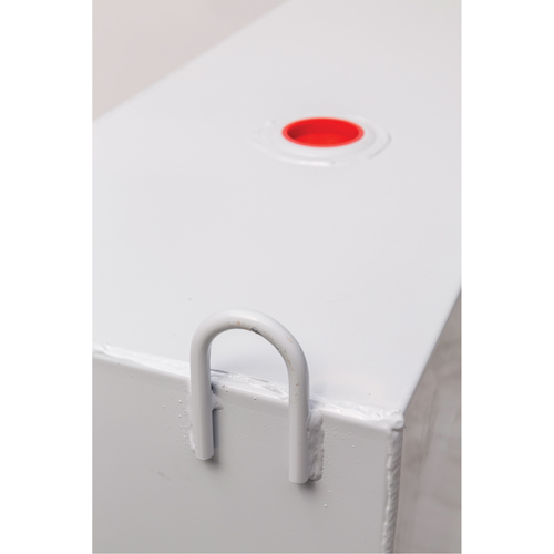 R&eacute;servoir de transfert pour carburant en acier, Acier, Capacit&eacute; 36 gal., Blanc Les Fournitures Industrielles Méga
