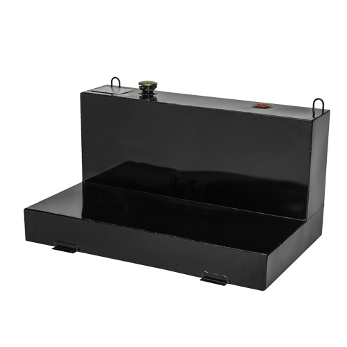 Steel Fuel Transfer Tank, Steel, 100 Gal. Capacity, Black Les Fournitures Industrielles Méga