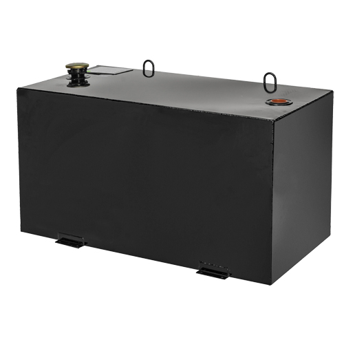 R&eacute;servoir de transfert pour carburant en acier, Acier, Capacit&eacute; 100 gal., Noir Les Fournitures Industrielles Méga