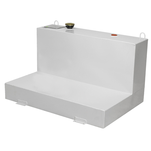Steel Fuel Transfer Tank, Steel, 85 gal. Capacity, White Les Fournitures Industrielles Méga